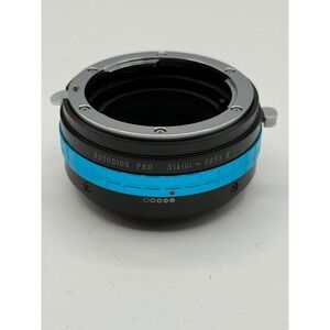 Fotodiox Pro Lens Mount Adapter Nikon F G-Type Lens to Sony E-Mount Camera Black